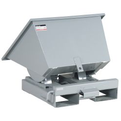 Tipcontainer åben. 150 l. RAL7042 Traffic grey A - Tipcontainere