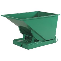 Tipcontainer åben. 300 l. RAL6032 Signal green - Tipcontainere