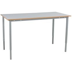 Arbejdsbord L1600 x B800 mm. Grå laminat bordplade 20 mm - Arbejdsborde
