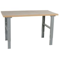Arbejdsbord L2000 x B0800 mm. Oliehærdet mdf-plade - Arbejdsborde