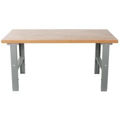 Arbejdsbord L1600 x B800 mm. Oliehærdet mdf-plade - Værkstedsinventar