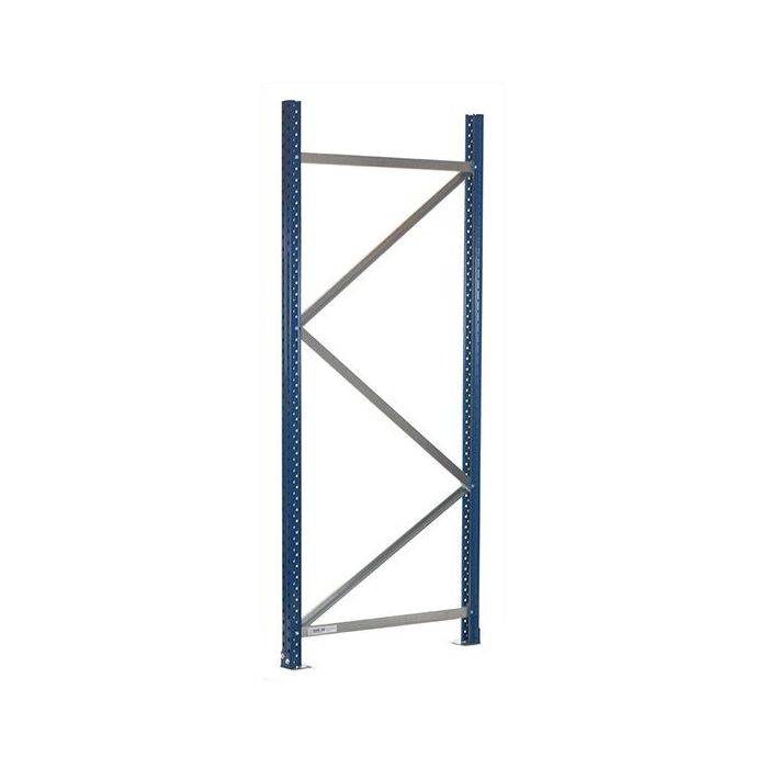 Pallereol stige H6000 x D1100 mm (Profiltype 101). RAL5003 Sapphire blue - 